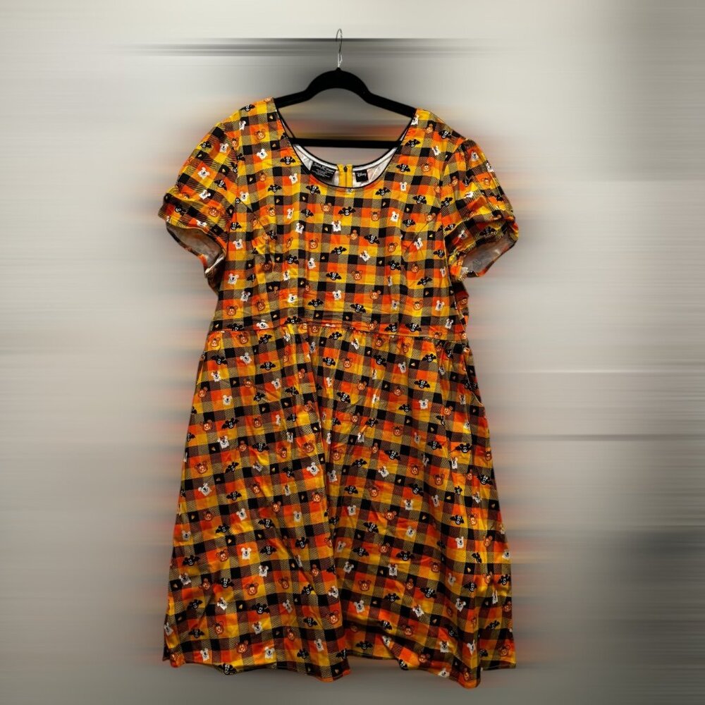 Disney x Stitch Shoppe by Loungefly Plus Size Halloween AOP Dress